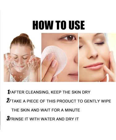 Face Exfoliator Pad Exfoliating Pads Face Dual-Textured Facial Toner Pads Cleansing Pads Exfoliating Toner Pads Acid Toner Pads Suitable for all Skin Types Men and Women - Buy Online on GoSupps.com