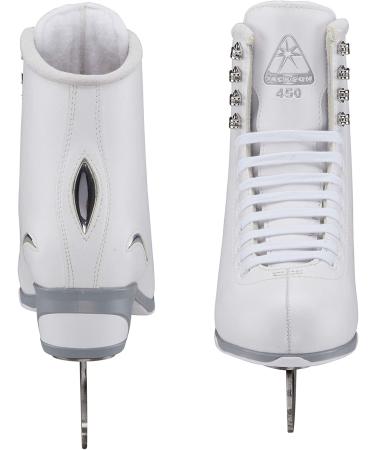 Jackson Ultima White Figure Ice Skates for Women/Girls Bundle with Guardog Skate Guards - Size Adult 11 - Buy Online on GoSupps.com