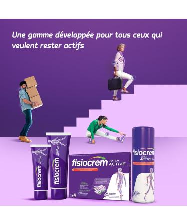 Fisiocrem Cream Active - Cr me Apaisante Zones de Tension - 93% Ingr dients Naturels - Formats 200 ml - Buy Online on GoSupps.com