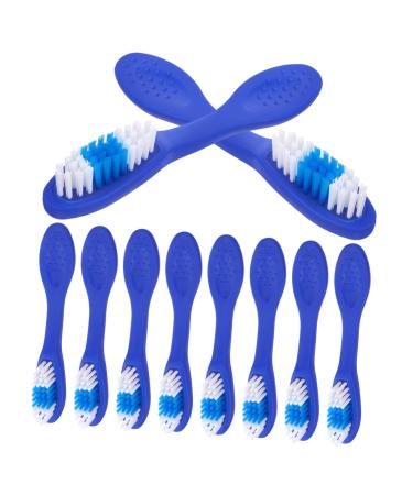 Gogogmee 10pcs Prison Handle Tiny Mini Small Daily Toothbrush Household Prison Use Portable