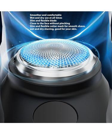 Electric Beard Clipper - Mini Pocket Size Shaver with Digital Display for Men | USB Rechargeable Clipper - Buy Online on GoSupps.com