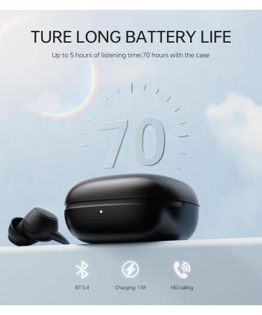 Buy 2.0 Sleep Headphones | Noise Blocking Earbuds for Side Sleepers | High Fidelity Bluetooth 5.4 | Flexible Silicone Ear Plugs - Black - Buy Online on GoSupps.com