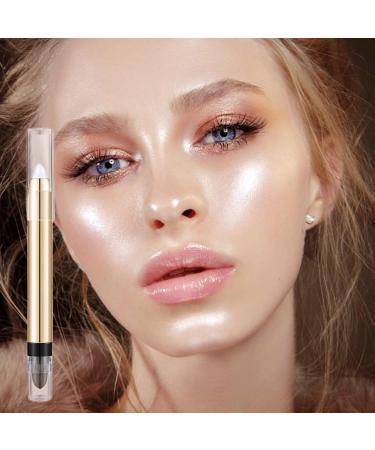 Eye Makeup Eye Shadow Glitter Crayon with Sponge Makeup Head Makeup Pencil Long Lasting Eye Shadow Stick Makeup Tool for Home Travel 01 - Buy Online on GoSupps.com