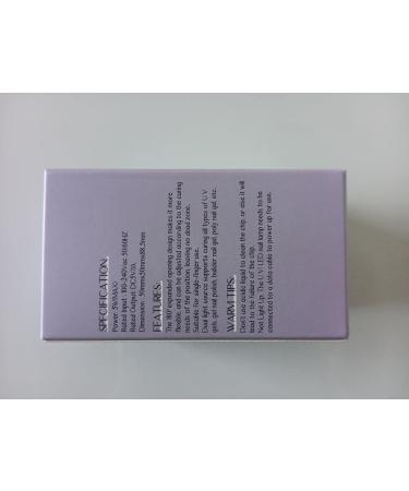 Buy Saviland Mini UV Nail Lamp - Portable Travel Gel Nail Dryer for Beginners & Salons | Small Efficient & Easy to Use! - Buy Online on GoSupps.com