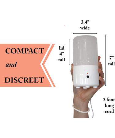 Moonthlies Menstrual Cup/Disc Sterilizer - Automatic Steam Cleaner - Kill 99.9% Germs in 3 Minutes - Buy Online on GoSupps.com