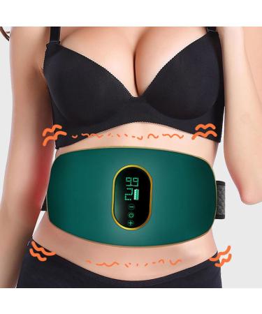 Electric Abdominal Massage Pillow - Intelligent High-Frequency Vibration & Heating for Waist Stomach Back | Buy Now in Green - Buy Online on GoSupps.com