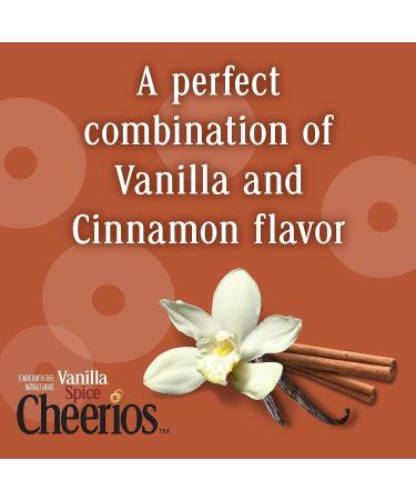 General Mills Vanilla Spice Cheerios Cereal 12oz (340g) | Made with Real Cinnamon | No Artificial Colours and Flavours | Gluten Free | Large Size - Buy Online on GoSupps.com