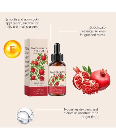 Huile de p pins de grenade bio press e froid pour r duire les rides et am liorer l' lasticit de la peau du visage et du corps 3pcs - Buy Online on GoSupps.com
