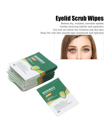 Sonew 15 Pack Eyelid Soothing Wipes | Tea Tree Oil Eye Care Cleansing Wipes for Dry Tired Eyes - International Shipping Available - Buy Online on GoSupps.com