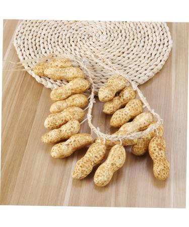 Yardenfun String Decoration Artificial Peanut Vegetable Fake Hanging for Home Wall Restaurant Lifelike Fruit - Buy Online on GoSupps.com
