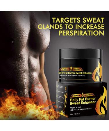 Hot Cream 2Pack Fat Burning Gel | Natural Sweat Enhancer for Belly & Body | Cellulite Treatment | Slimming Cream for Men & Women - 3.5 Oz - Buy Online on GoSupps.com