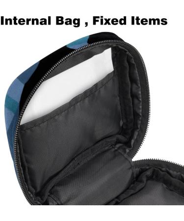 Night Black Cat Silhouette Sanitary Napkin Storage Bag | Stylish Period Bag for Women & Teens | Menstrual Cup Pocket & Document Holder - Buy Online on GoSupps.com