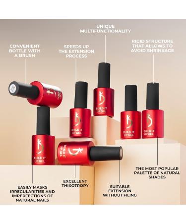 K Professional Builder Gel for Nails - Nude - Nail Extension - 15 ml - Builder Gel - Baby Boom Nude Nail Extension UV LED - Gel Polish Nail Polish Gel Nails - Buy Online on GoSupps.com