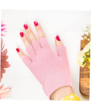 Mikinona 2 Pairs Gel Gloves Dry Hand Gloves Moisturizing Hand Gloves Cotton Moisturising Gloves Moisturising Gloves for Hand Moisturizing Gloves Dry Hands Half Finger Gloves Dipping 16X13X1CM - Buy Online on GoSupps.com