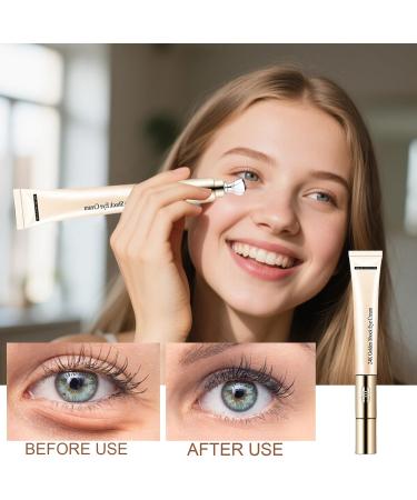 Eye cream eye serum multifunctional eye massager against swelling fine wrinkles dark circles and bags under the eyes 20 g - Buy Online on GoSupps.com