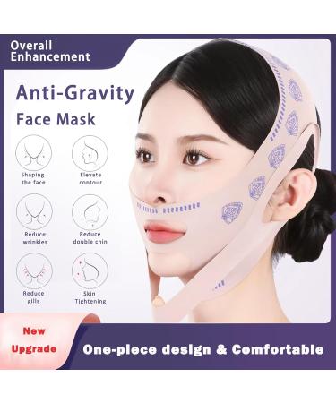 Double Chin Eliminator Mask | Reusable V-Line Lifting Face Mask | Reduces Wrinkles | 38 Int'l Trading Co - Buy Online on GoSupps.com