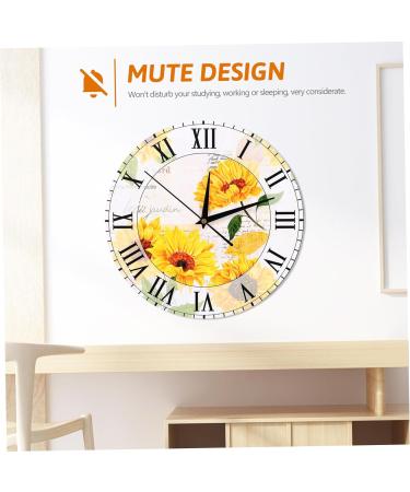 Alipis Wall Clock Office Mute Decorations As Shown 1 29X29CM - Buy Online on GoSupps.com