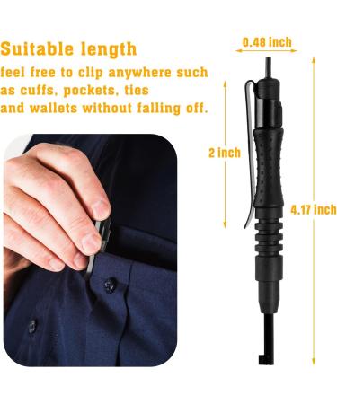 JOTOVO Pocket Key Universal Handcuff Key - 4 Inch Police Cuff Key with Clip - Buy Online on GoSupps.com