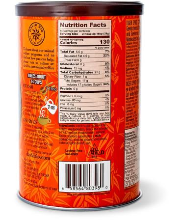 Buy David Rio Tiger Spice Chai - Cardboard Wrap Tin (3) | Authentic Chai Flavor for International Shipping - Buy Online on GoSupps.com