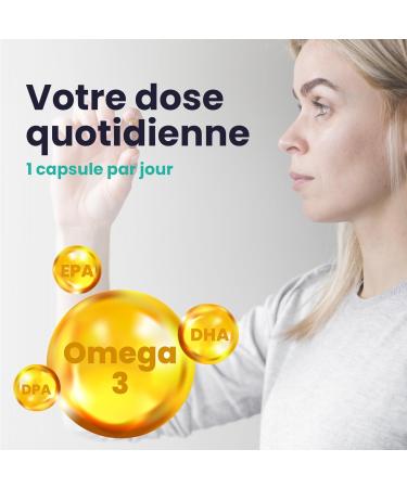by Brudy Lab Focus & Memory Nootropique Concentr - Om ga 3 riche en DHA EPA et DPA - Vitamine A lut ine et z axanthine - Aide la m moire et la concentration - Sans caf ine - 60 Capsules - Buy Online on GoSupps.com
