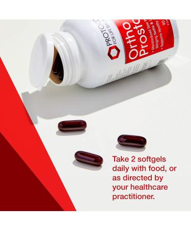 Protocol Ortho Prostate Saw Palmetto - Prostate Health Supplements for Men - 90 Softgels - Buy Online on GoSupps.com