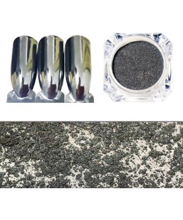 Buy Silver Glitter Nail Powder | Chrome Pigments for Nail Art | 0.5g Fashion Powder for UV Gel & DIY Designs - Buy Online on GoSupps.com