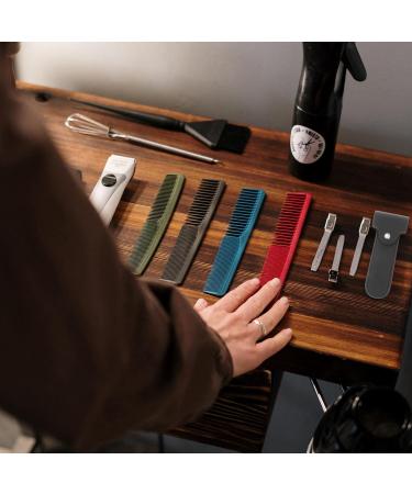 Minkissy Razor Leather Sheath Case | PU Leather Protection for Straight Razors - Hairdresser Safety Etui - Buy Online on GoSupps.com