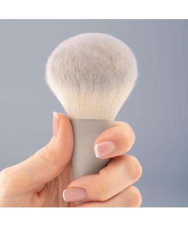 Snow Fox Skincare Fox Tail Loose Powder Brush - Quick & Easy Powder Application for Flawless Skin - Buy Online on GoSupps.com