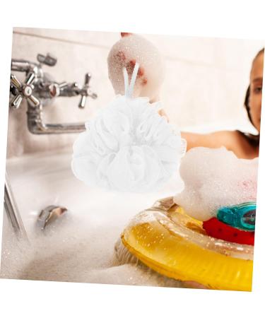 6pcs Travel Bath Ball Exfoliating Loofah Pouf - Lanyard Shower Accessories for Exfoliation & Scrubbing - Ideal for Home & Travel - Buy Online on GoSupps.com