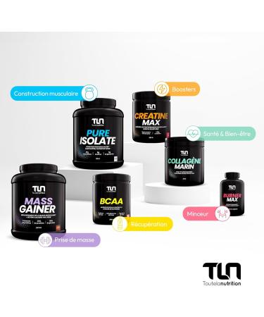 MASS GAINER | Weight Gainer | Strength Training | +1500 kcal per day | 5 Protein Sources + 2 Carbohydrate Sources + MCTs | 22 Servings of Strawberry Flavor Shaker Drink | 2.26 kg | TLN - Buy Online on GoSupps.com