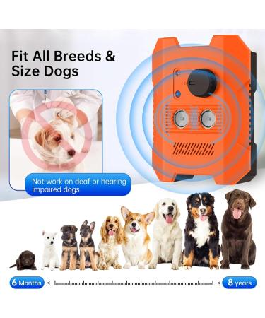 Antibell for Dogs - 3 Levels of Ultrasound Anti-Bark Device | 33ft Range | Safe & Effective Bark Control - Buy Online on GoSupps.com