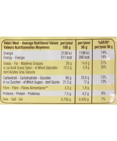 Mulino Bianco Baiocchi Nocciola Biscuits with Hazelnuts and Cocoa Filling 336g - Buy Online on GoSupps.com