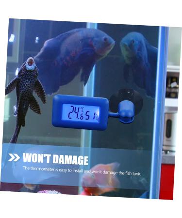 Frcolor Mini Hygrometer & Digital Thermometer for Reptile Tanks | Ideal for Leopard Geckos & Bearded Dragons | Sky Blue 10x3x1.5cm | International Shipping Available - Buy Online on GoSupps.com