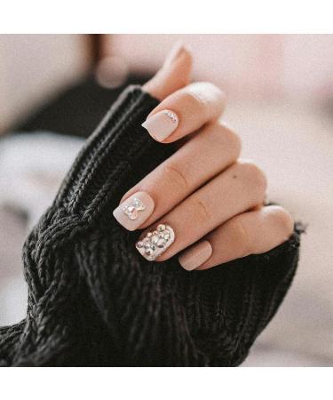 2 Boxes 12 Grids Bear Butterfly Nail Art Charms 3D Bow Nail Charms Decoration Butterfly Nail Jewelry for Nail Art Design DIY Crafting Party Daily Wedding - Buy Online on GoSupps.com