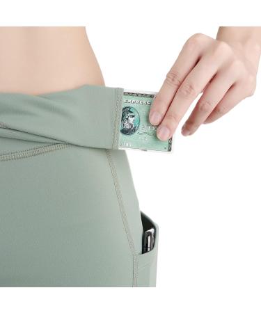 Joy2fitt High Waist Tummy Control Yoga Pants | Non-See Through Compression Leggings - Light Green, XL - Buy Online on GoSupps.com