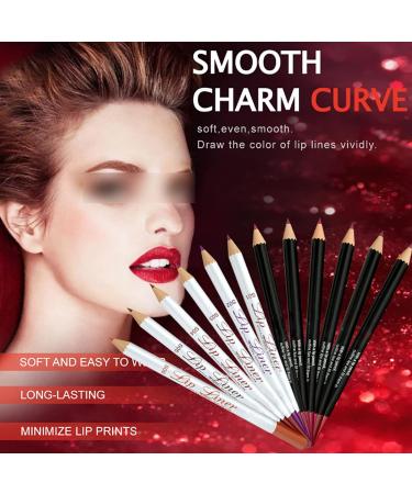 YOUTHINK Lip Liner Set - 12 Waterproof Matte Lipstick Pencils for Long-Lasting Beauty | International Shipping Available - Buy Online on GoSupps.com