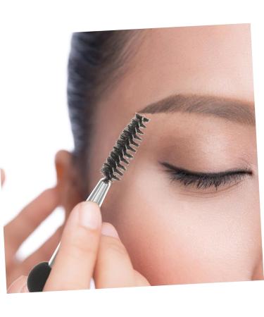 Angoily 6pcs Double Ended Eyebrow Brush Sponge Eyeshadow Eye Shadow Brush Makeup Brush Miss Make up Tool 7.6x1.4cm As Shown - Buy Online on GoSupps.com