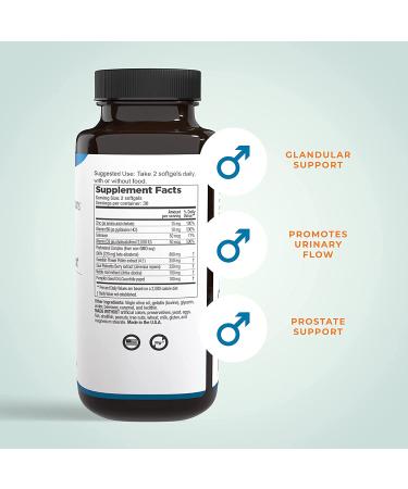 LifeSeasons Pros-T Glandular Support - 60 Softgels for Optimal Hormonal Balance - Buy Online on GoSupps.com