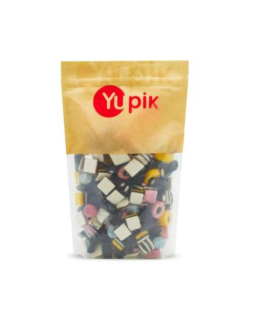 Yupik Assorted Licorice Candy Mix 2.2 lb Natural Flavors & Colors Classic Allsorts Licorice Fun Treat Sweet Candy Delicious Snack Ideal for Gifting & Holidays