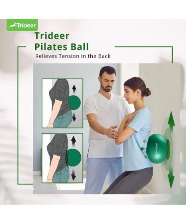 Trideer 9 Inch Pilates Ball for Physical Therapy and Core Strength - Green - Buy Online on GoSupps.com