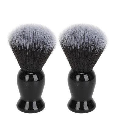 2-Piece Ergonomic Hairdressing Base & Beard Foam Brush Set | Fast-Drying Residue Remover for Men - Buy Online on GoSupps.com