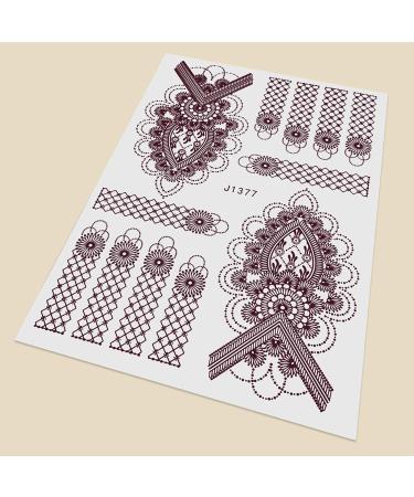 Waterproof Sticker Kit For Body | Waterproof Temporary Body Stickers - Adhesive Body Stencils Body Markers Waterproof For Daily Wear Club Night - Buy Online on GoSupps.com