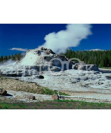 Hi-Look Microfiber Cleaning Cloth - Castle Geyser Yellowstone NP