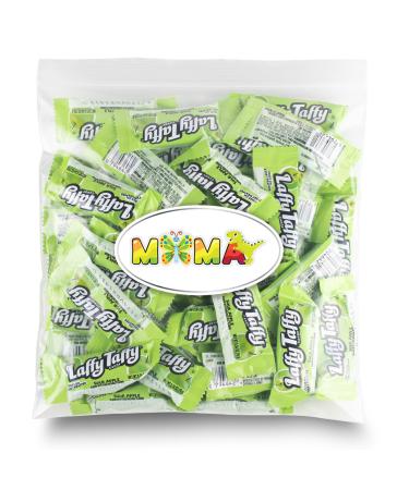 Laffy Taffy Chewy Tangy and Tasty Mini Taffy Wrapped Bars in Bulk - (1 Pound) (Sour Apple)(Green Apple) 1LB