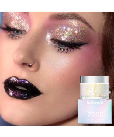  Eastuy Shiny Highlighter - Full Body Shimmering Gel with Colorful Glitter Novelty Body Makeup Products for Parties Bars Travel Performances Dancing Eastuy - Buy Online on GoSupps.com