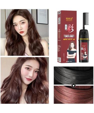 200Ml Colorful Plant Hair Dye Household Easy to Wash With Color Hair Cream Hair Gloss Washing Creme Casting Color Kit G0Y1 Hair Black 1 count Pack of 1 - Buy Online on GoSupps.com