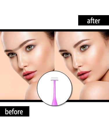 Eyebrow Razor for Women - 20 Pcs T-Shaped Dermaplane & Facial Trimmer Set - Buy Online on GoSupps.com