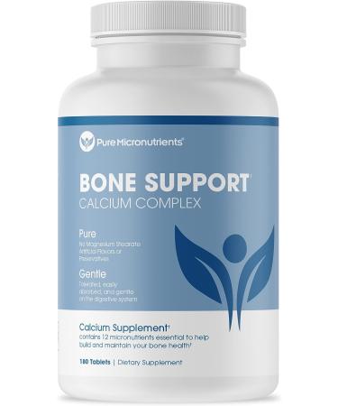 Complete Bone Health: Calcium Citrate & Hydroxyapatite 1000mg + Vitamin D3 K2 Magnesium Zinc | 180 Tablets - Buy Online on GoSupps.com
