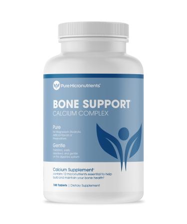 Calcium Supplement for Women & Men - Calcium Citrate & Hydroxyapatite 1000mg + Vitamin D3 K2 Magnesium Zinc & More for Complete Bone Health 180 Tablets