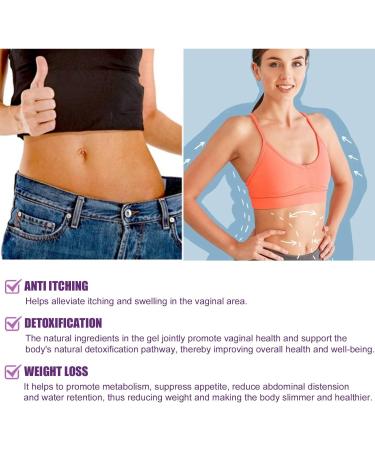 CAOQAO Body Cleaning And Body Shaping Gel For Women No Odor Cleaning Abdominal Tightening Body Shaping 5pc Lollipop Container (Purple One Size) One Size Purple - Buy Online on GoSupps.com